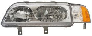 Acura Legend 91-95 Headlight  W/Park Side Marker Lamp Park Signal Passenger Side Rh