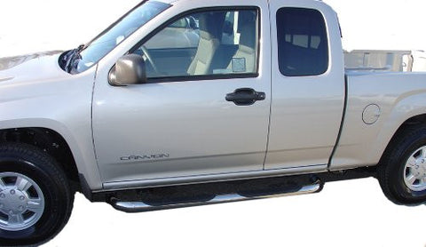 Gmc Envoy Gmc Envoy Sidebar 3Inch Stainless Nerf Bars & Tube Side Step Bars Stainless Products Performance 1 Set Rh & Lh