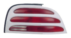 Ford Mustang 94-95 Tail Light (W/White Rim)   Tail Lamp Driver Side Lh