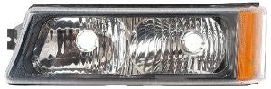 Chevy Silverado 03-07/Avalanche 02-06 (W/O Body Cladding)P/S.L Park Signal Marker Lamp Driver Side Lh