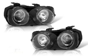 Acura Integra Projector Head Light - Black/Clear Performance-c