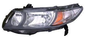 Honda Civic  2D  09 Headlight  Head Lamp Passenger Side Rh