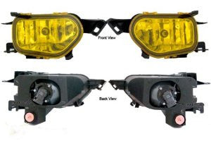 02-04 honda crv oem style fog light - yellow (wiring kit included) performance