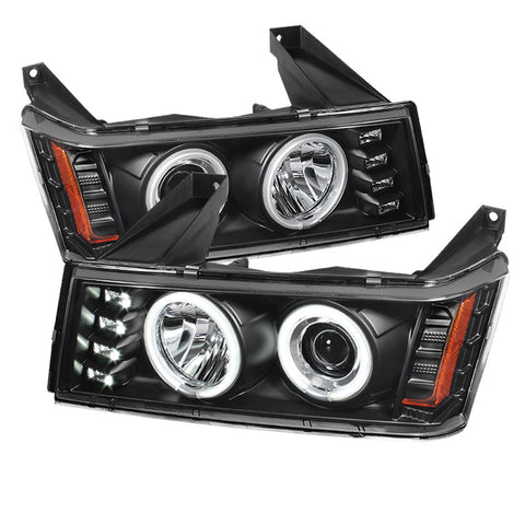 GMC Canyon 04-12 Projector Headlights - Halogen Model Only ( Not Compatible With Xenon/HID Model ) -d