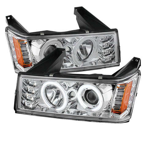 GMC Canyon 04-12 Projector Headlights - Halogen Model Only ( Not Compatible With Xenon/HID Model ) -e