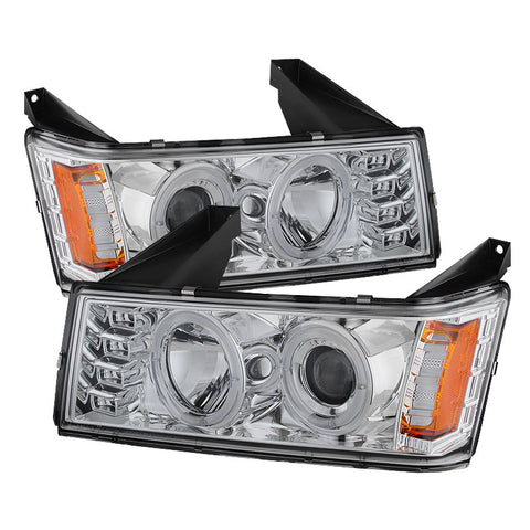 GMC Canyon 04-12 Projector Headlights - Halogen Model Only ( Not Compatible With Xenon/HID Model ) - g