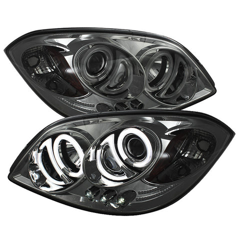 Pontiac Pursuit 05-06 Projector Headlights - CCFL Halo - LED ( Replaceable LEDs ) -b