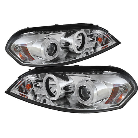 Chevy Monte Carlo 06-07 - Projector Headlights  - CCFL Halo -  LED ( Replaceable LEDs )  -m