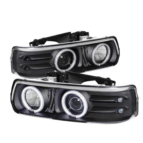 Chevy Silverado 3500 01-02  Projector Headlights-v