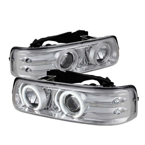 Chevy Silverado 3500 01-02  Projector Headlights-w