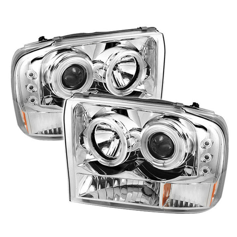 Ford Excursion 00-04 1PC Projector Headlights -w