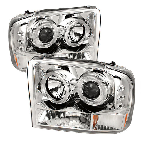 Ford Excursion 00-04 1PC Projector Headlights -u