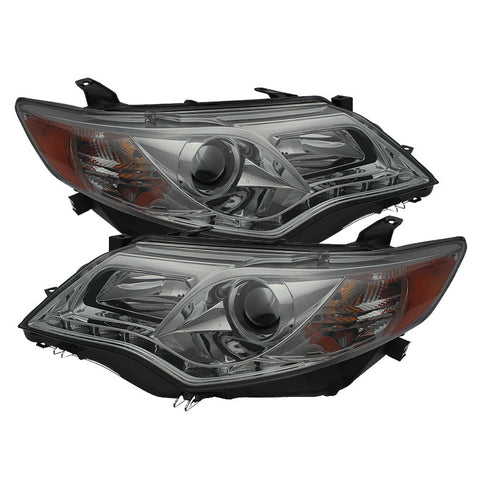 Toyota Camry 12-13 Projector Headlights - DRL - Smoke - High 9005 (Not Included - Low 9006 (Included)