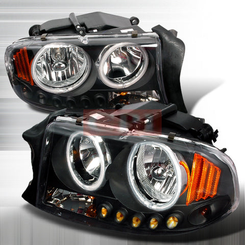 Dodge 1997-2003 Dodge Durango Dakota 1P Headlights/ Head Lamps-Euro Style-n