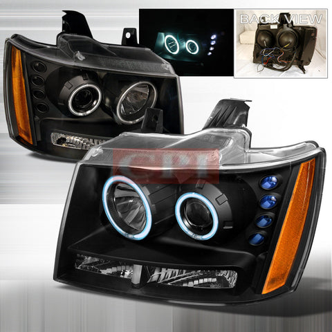 Chevrolet 2007-2008 Chevy Avalanche Projector Head Lamps/ Headlights-n