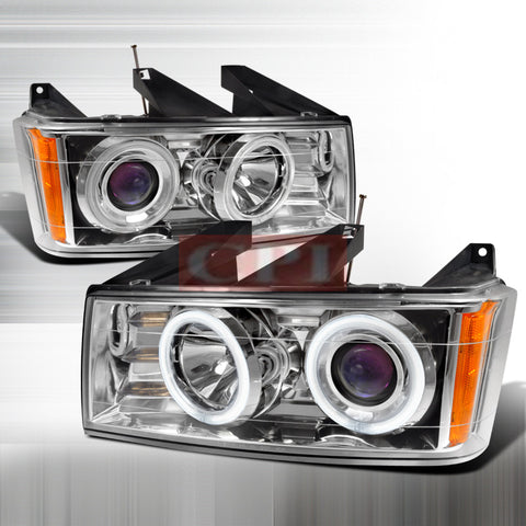 Gmc 2004-2006 Gmc Colorado/Canyon Ccfl Projector Head Lamps-q