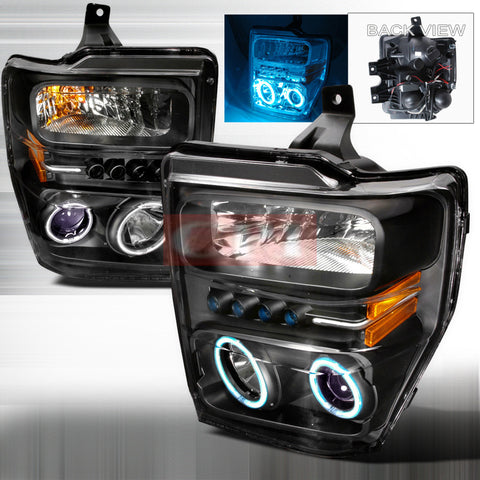 Ford 2008-2009 Ford F250/Superduty Projector Head Lamps/ Headlights-o