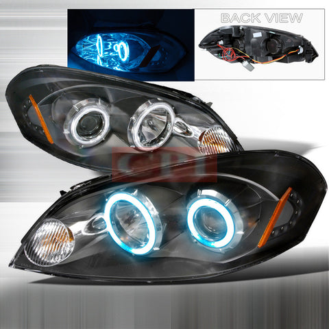 Chevrolet 2006-2008 Chevy Impala Projector Head Lamps/ Headlights 1 Set Rh&Lh Performance 2006,2007,2008-f