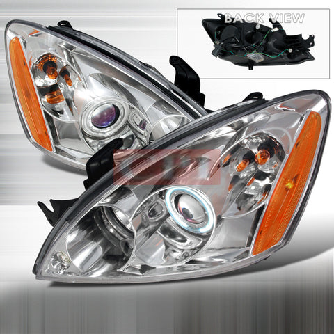 Mitsubishi 2004-2006 Mits Lancer Projector Head Lamps/ Headlights-n