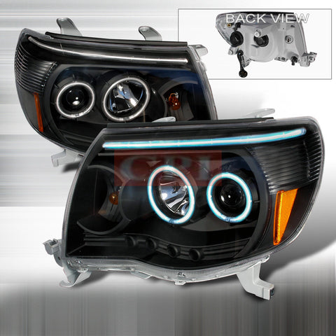 Toyota 2005-2007 Toyota Tacoma Ccfl Projector Head Lamps/ Headlights-h