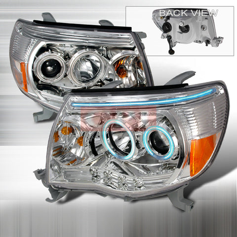 TOYOTA 2005-2007 TOYOTA TACOMA CCFL PROJECTOR HEAD LAMPS/ HEADLIGHTS 1 SET RH&LH   2005,2006,2007