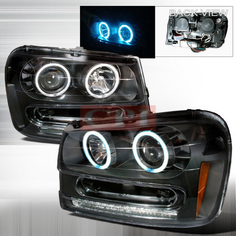 Chevrolet 2002-2005 Chevy Trailblazer Projector Head Lamps/ Headlights-r