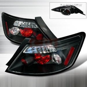 HONDA 2006-2007 HONDA CIVIC 2DR TAIL LIGHTS /LAMPS BLACK 1 SET RH&LH PERFORMANCE 2006,2007