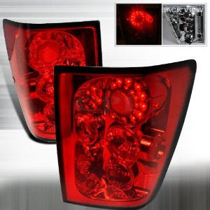 Jeep 05-07 Jeep Grand Cherokee - Red Led Tail Lights/ Lamps - Usa
