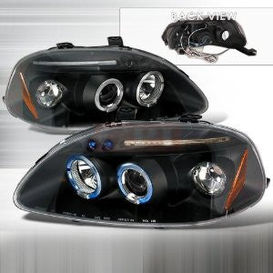 Honda 1996-1998 Honda Civic Led Projector Head Lamps/ Headlights