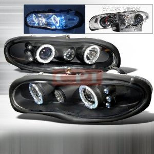 Chevrolet 1998-2002 Chevy Camaro Halo Projector Head Lamps/ Headlights- Bc 1 Set Rh&Lh Performance 1998,1999,2000,2001,2002