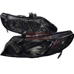 Honda Civic Honda Civic 4Dr Headlights - Smoke Performance conversion kit