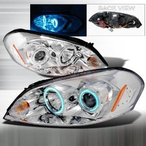 Chevrolet 2006-2008 Chevy Impala Projector Head Lamps/ Headlights-h