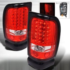 Dodge 94-01 Dodge Ram Led Tail Lights Performance 1 Set Rh & Lh 1994,1995,1996,1997,1998,1999,2000,2001