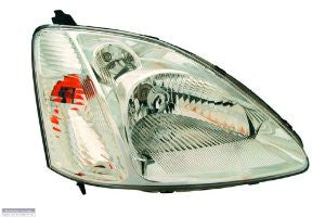 Honda 02-03 Civic Hatchback Headlight Unit Rh