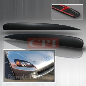 HONDA 2000-2006 HONDA S2000 EYE BROWS /EYE LIDS/ EYELIDS  FOR HEAD LAMPS 1 SET OF RH & LH 2000,2001,2002,2003,2004,2005,2006