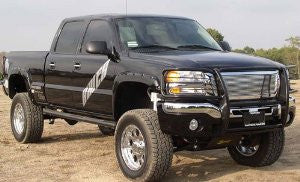 GMC SIERRA 2500 HD   GMC SIERRA 2500 HD 1 PC  /BRUSHGUARD BLACK  Guards & Bull Bars Stainless