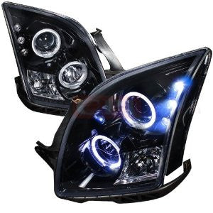 Ford 06-09 Fusion Projector Headlight Gloss Black Housing Smoke Lens Performance 1 Set Rh & Lh 2006,2007,2008,2009