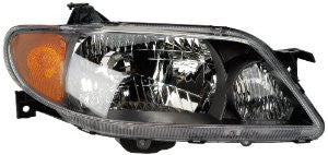 Mazda Protege 01-03 (Metal Coat Bezel) Headlight  Rh Head Lamp Passenger Side Rh