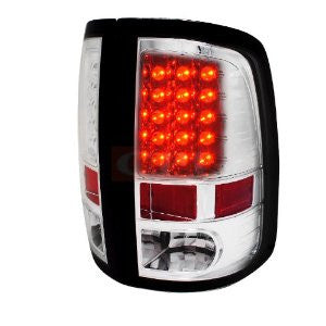 Dodge 09-Up Dodge Ram Led Tail Lights Chrome Housing