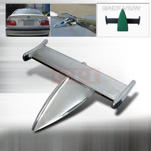 Antenna Shark Spoiler - Chrome Universal Performance-q