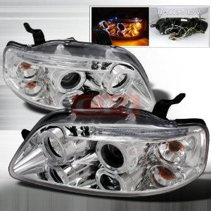 CHEVROLET 2004-2008 CHEVY AVEO 5DR PROJECTOR HEAD LAMPS/ HEADLIGHTS 1 SET RH&LH   2004,2005,2006,2007,2008