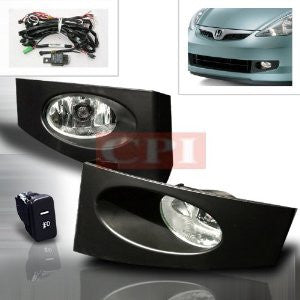 HONDA 2006-2008 HONDA FIT oem style FOG LIGHTS/ LAMPS - CLEAR   1 SET RH & LH 2006,2007,2008