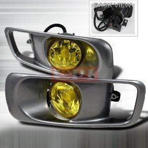 HONDA 1999-2000 CIVIC FOG LIGHTS/ LAMPS (YELLOW) DEPO PERFORMANCE 1 SET RH & LH 1999,2000