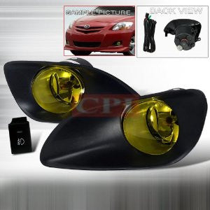 Toyota 2006-2008 Toyota Yaris 4Dr Oem Style Fog Lights/ Lamps Performance 1 Set Rh & Lh 2006,2007,2008-p