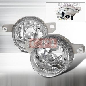 HONDA 1993-1995 HONDA DELSOL CHROME FOG LIGHTS/ LAMPS KIT   1 SET RH & LH 1993,1994,1995