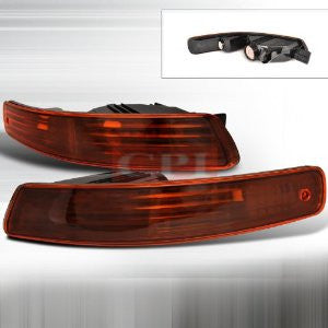 ACURA 98-01 ACURA INTEGRA BUMPER /TURN SIGNAL LAMP/ LIGHTS-SMOKE AMBER PERFORMANCE 1 SET RH & LH 1998,1999,2000,2001