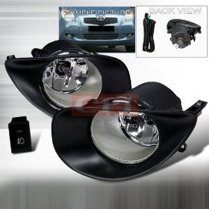 TOYOTA 2006-2008 TOYOTA YARIS 3DR oem style CLE FOG LIGHTS/ LAMPS   1 SET RH & LH 2006,2007,2008