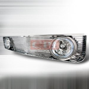 Ford 2005-2006 Mustang V6 Grille W/Halo Fog Lights Performance