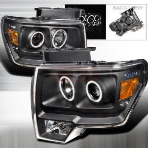 Ford 09-10 Ford F150 Dual Ccfl Projector H.L -Black