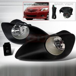 TOYOTA 2006-2008 TOYOTA YARIS 4DR OEM STYLE CLE FOG LIGHTS/ LAMPS PERFORMANCE 1 SET RH & LH 2006,2007,2008